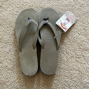 Beautiful Grey Rainbow Sandals